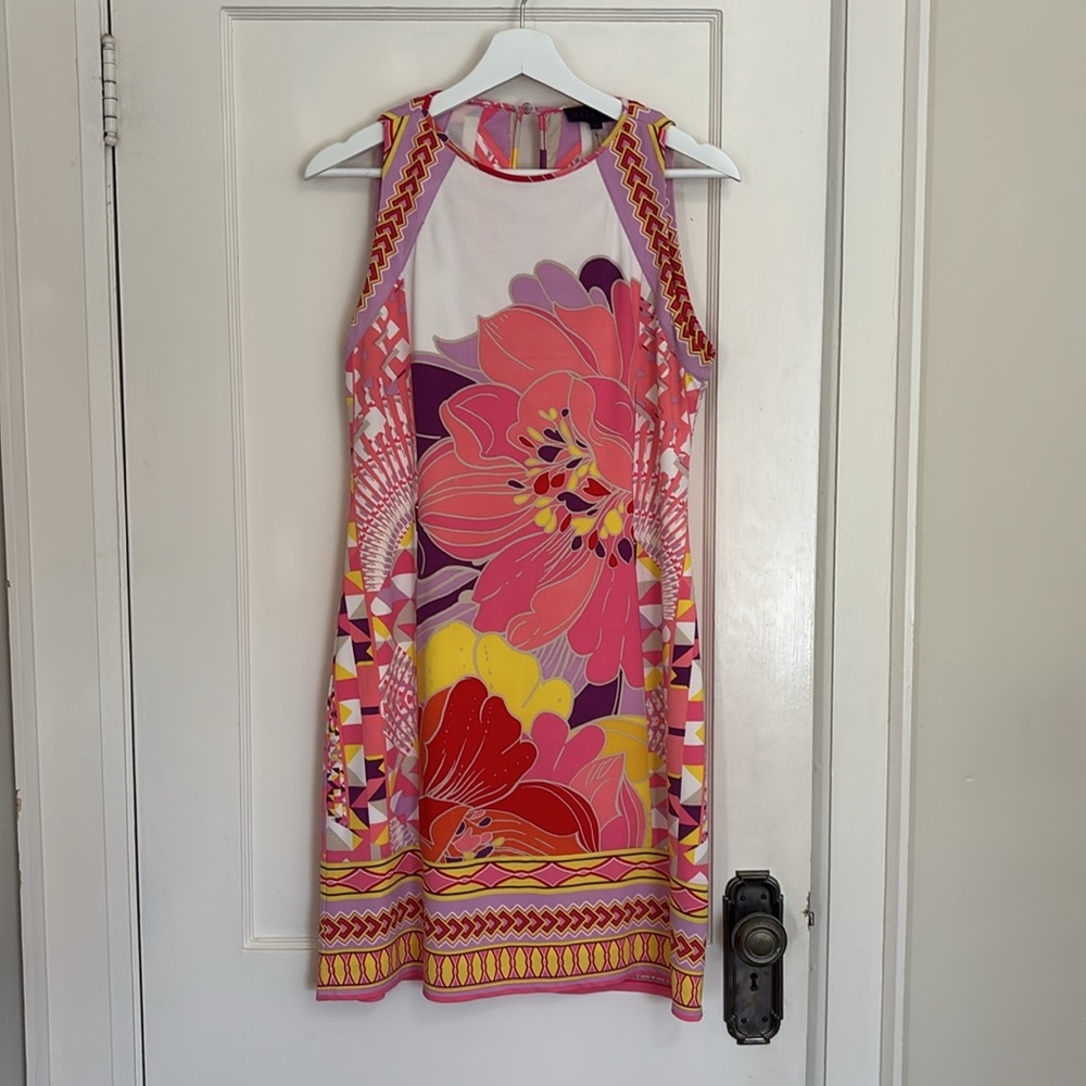 Hale Bob Lined Floral Dress